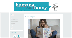 Desktop Screenshot of humansarefunny.com